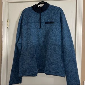 Blue Eddie Bauer pull over mens